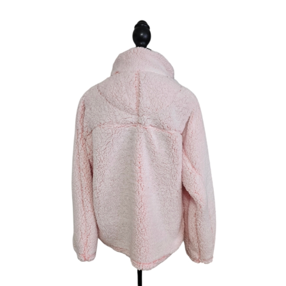 BLUE STAR CLOTHING COMPANY Light Pink Cowl Neck Pullover Sweater L - Picture 6 of 12